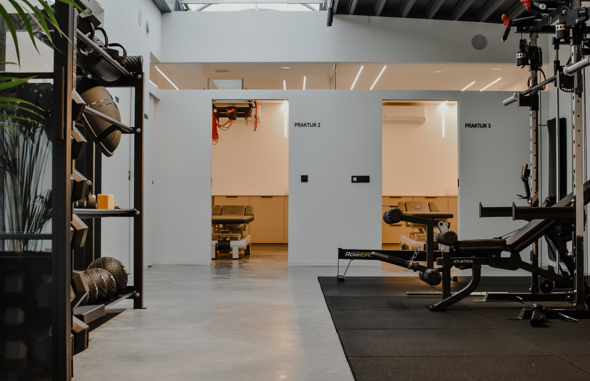 Praktijkruimte van kinesist RESET in Assebroek, Brugge